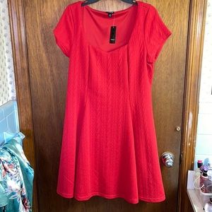 Torrid cable knit fit and flare dress